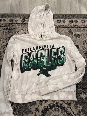 Philadelphia Eagles Junk Food Clothing Hoodie with Drawstring
